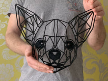 Load image into Gallery viewer, Geometric Chihuahua Dog Pet Animal Wall Art Decor 300 X 290mm