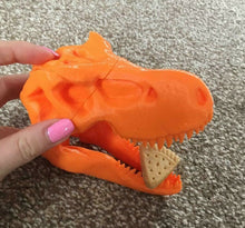 Load image into Gallery viewer, T-Rex Dinosaur Skull Model Moving Jaw Bones 3d Printed Pick Your Colour