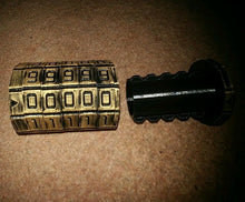 Load image into Gallery viewer, Mini Cryptex Puzzle DaVinci Replica 3D Print Plastic 5, 6 or 7 Number Black Gold