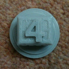 Load image into Gallery viewer, Warhammer Crates 40k Style Objective Markers Numbers Colour Choice 30mm