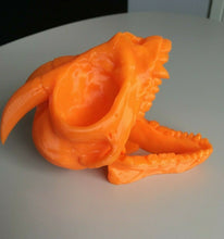 Load image into Gallery viewer, Fairy Skull Magical Creature Model Moving Jaw Bones 3d Printed Pick Your Colour