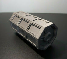 Load image into Gallery viewer, Warhammer Post Apocalytic Style Shipping Containers D+D Scenery Hides 3d Printed