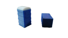 Load image into Gallery viewer, 2 x Portable Toilet OO Gauge Model Railway Lineside Scenery Train Station Blue