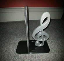 Load image into Gallery viewer, Music Themed Decorative Bookshelf Bookend Musical Notes Multi Colour