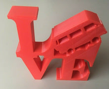 Load image into Gallery viewer, Volkswagen Campervan LOVE Standing Sign Decorative Plaque