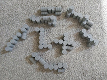 Load image into Gallery viewer, Wargaming Barricade of Barrels Terrain Scenery 28mm 3d Printed Props Warhammer