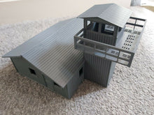 Load image into Gallery viewer, Wargaming Aerodrome Control Tower 28mm Watchtower Terrain Scenery Bolt Action