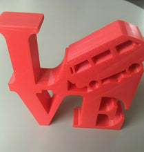 Load image into Gallery viewer, Volkswagen Campervan LOVE Standing Sign Decorative Plaque