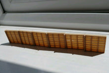 Load image into Gallery viewer, Real Wood Filament 6ft Fence Model Railway Lineside Scenery 00 Gauge x 6