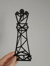 Load image into Gallery viewer, Geometric Chess Pieces Individual or Set of 6 Wall Art Decor Hanging Decoration