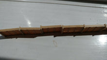 Load image into Gallery viewer, Real Wood Filament 4ft Fence Model Railway Lineside Scenery 00 Gauge x 6