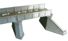 Load image into Gallery viewer, Large Girder Bridge N Gauge Model Railway Bridge Support Stonework Supports