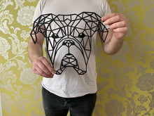 Load image into Gallery viewer, Geometric Boxer Dog Animal Wall Art Decor Polygonal 300 X 204mm