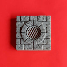 Load image into Gallery viewer, Dungeons and Dragons Style Sewers Tile Wall and Floor Pieces 2 x 2inch