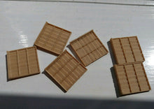 Load image into Gallery viewer, Real Wood Filament 6ft Fence Model Railway Lineside Scenery 00 Gauge x 6