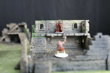 Load image into Gallery viewer, The Destroyed Cavern Ruin Terrain Building 28mm 3d Printed Wargaming Dungeons