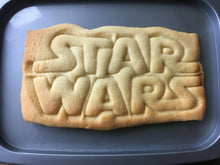 Load image into Gallery viewer, Star Wars Lettering 3D Printed Cookie Stamp Baking Biscuit Shape Tool