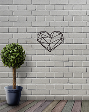 Load image into Gallery viewer, geometric heart