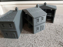 Load image into Gallery viewer, English Interlocking Terraced House System Wargaming Building 28mm