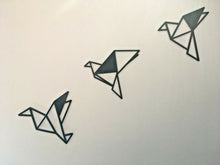 Load image into Gallery viewer, Geometric Flying Bird Three Pack Wall Art Decor Hanging Decoration