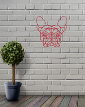 Load image into Gallery viewer, Geometric French Bulldog Frenchie Pet Animal Wall Art Decor Hanging Decoration