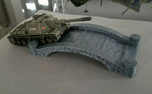 Load image into Gallery viewer, Wargaming Stone Bridge Tank Terrain Scenery 28mm 3d Printed Props Warhammer