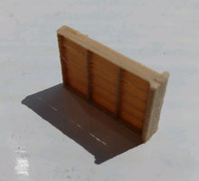 Load image into Gallery viewer, Real Wood Filament 4ft Fence Model Railway Lineside Scenery 00 Gauge x 6