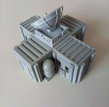 Load image into Gallery viewer, 15mm Sci Fi Outpost Compound Command Military Buildings Tabletop Wargames