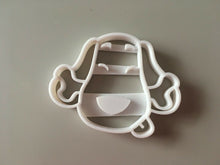 Load image into Gallery viewer, Dog and Bone Puppy 3D Printed Cookie Cutter Stamp Baking Biscuit Shape Tool