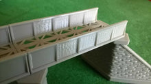 Load image into Gallery viewer, Large Girder Bridge N Gauge Model Railway Bridge Support Stonework Supports