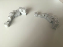 Load image into Gallery viewer, Wargame Warhammer Role Play Barricades x 2 3D Printed Grey
