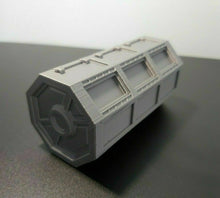 Load image into Gallery viewer, Warhammer Post Apocalytic Style Shipping Containers D+D Scenery Hides 3d Printed