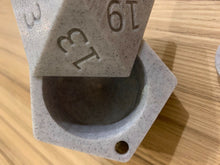 Load image into Gallery viewer, D20 Magnetic Dice Storage Box Dungeons and Dragons D&D Gaming & Free D20 Holder