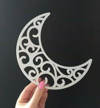 Load image into Gallery viewer, Swirl pattern Moon Crescent Moon Decorative Wall Art Decor Hanging Decoration