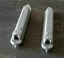 Load image into Gallery viewer, Z Gauge Solid Sided Model Railway Scenery River Canal Boats x 2