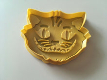 Load image into Gallery viewer, Cheshire Cat Smiling 3D Printed Cookie Cutter Stamp Baking Biscuit Shape Tool