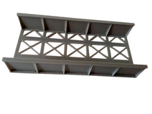 Load image into Gallery viewer, Model Railway Girder Bridge With Stone Effect End Supports 00 Gauge Single Track
