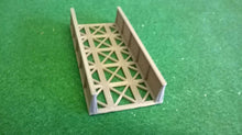 Load image into Gallery viewer, Girder Bridge TT120 Gauge Model Railway Bridge Support Girders Stonework Support