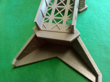 Load image into Gallery viewer, Large OO Gauge Model Railway Girder Bridge with Stonework Effect Support Piers