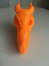 Load image into Gallery viewer, Dragon Skull Creature Model Moving Jaw Bones 3d Printed Pick Your Colour
