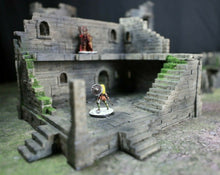 Load image into Gallery viewer, The Ruined Tavern Terrain Building 28mm 3d Printed Wargaming Dungeons