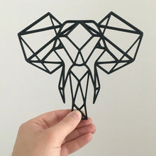 Load image into Gallery viewer, geometric elephant head