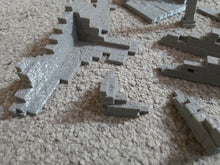 Load image into Gallery viewer, Ruins x8 Scenery Pieces for Hides Barricades Terrain Scenery 28mm Wargaming
