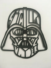 Load image into Gallery viewer, Darth Vader Style Hidden Words Wall Hanging Decoration Pick Your Colour
