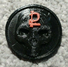 Load image into Gallery viewer, Warhammer Skulls 40k Style Objective Markers Numbers Colour Choice 40mm