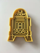 Load image into Gallery viewer, R2D2 Star Wars Droid 3D Printed Cookie Cutter Stamp Baking Biscuit Shape Tool