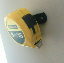 Load image into Gallery viewer, Tape Measure Wall Mounted Holder Bracket Clip Gadget Hook Set of 3
