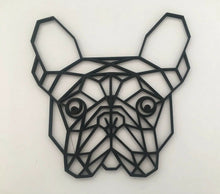 Load image into Gallery viewer, Geometric French Bulldog Frenchie Pet Animal Wall Art Decor Hanging Decoration