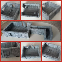 Load image into Gallery viewer, Dungeons & Dragons Style Tile Starter Kits D&D Terrain Modular