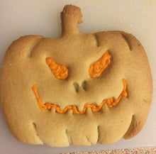 Load image into Gallery viewer, Pumpkin Halloween Jack-o-Lantern 3DPrinted Cookie Cutter Stamp Baking Shape Tool